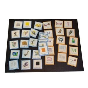 Scavenger Hunt 40 Cards Blue & Orange Replacement Part 2005 Board Game Peices